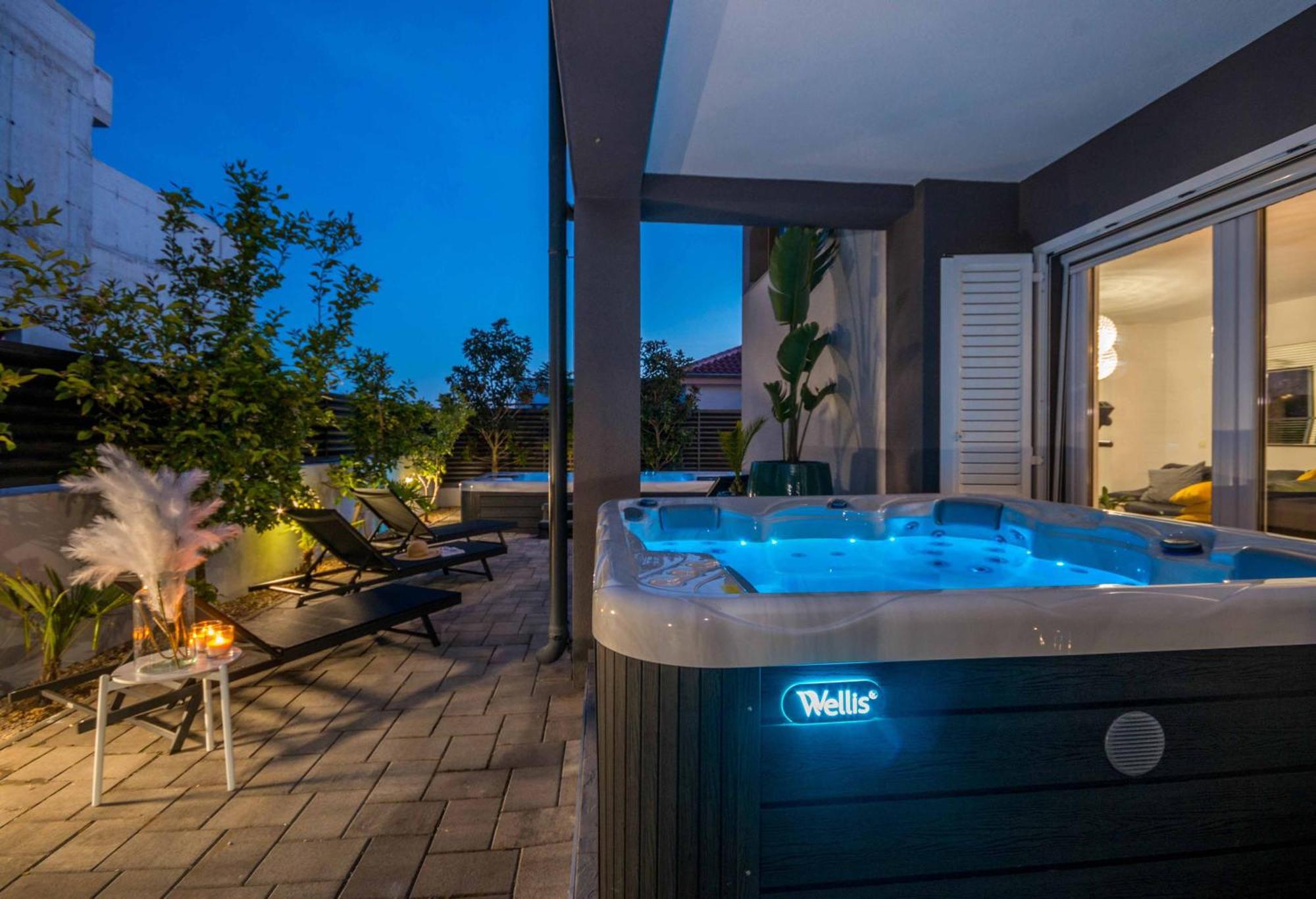 House With Pool Ledenko Apartment Biograd Na Moru Ngoại thất bức ảnh