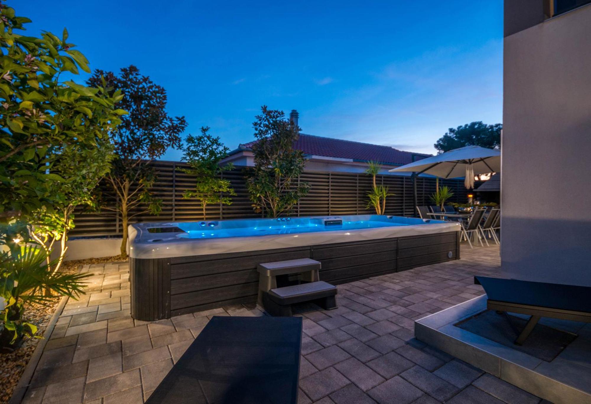 House With Pool Ledenko Apartment Biograd Na Moru Ngoại thất bức ảnh