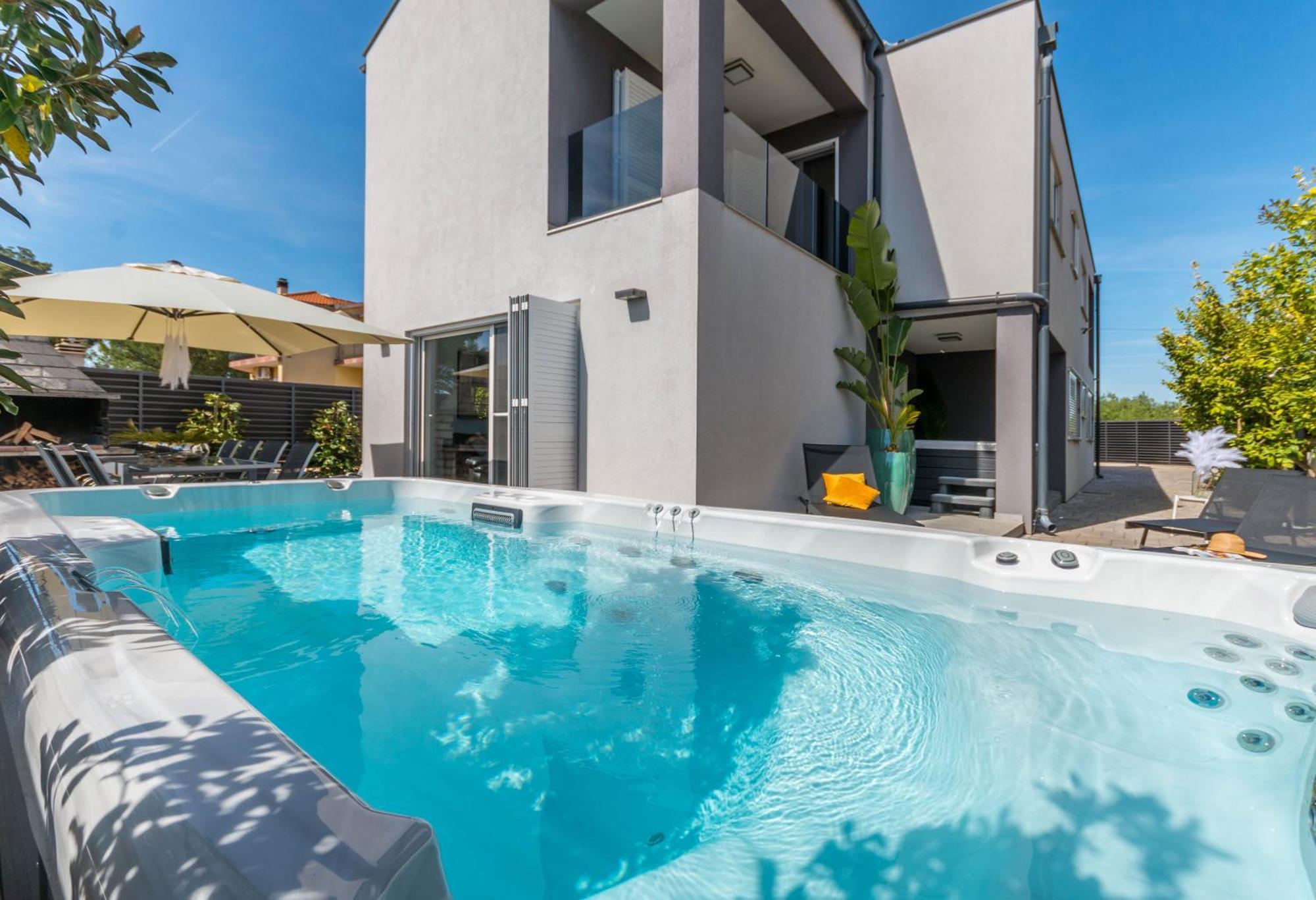 House With Pool Ledenko Apartment Biograd Na Moru Ngoại thất bức ảnh