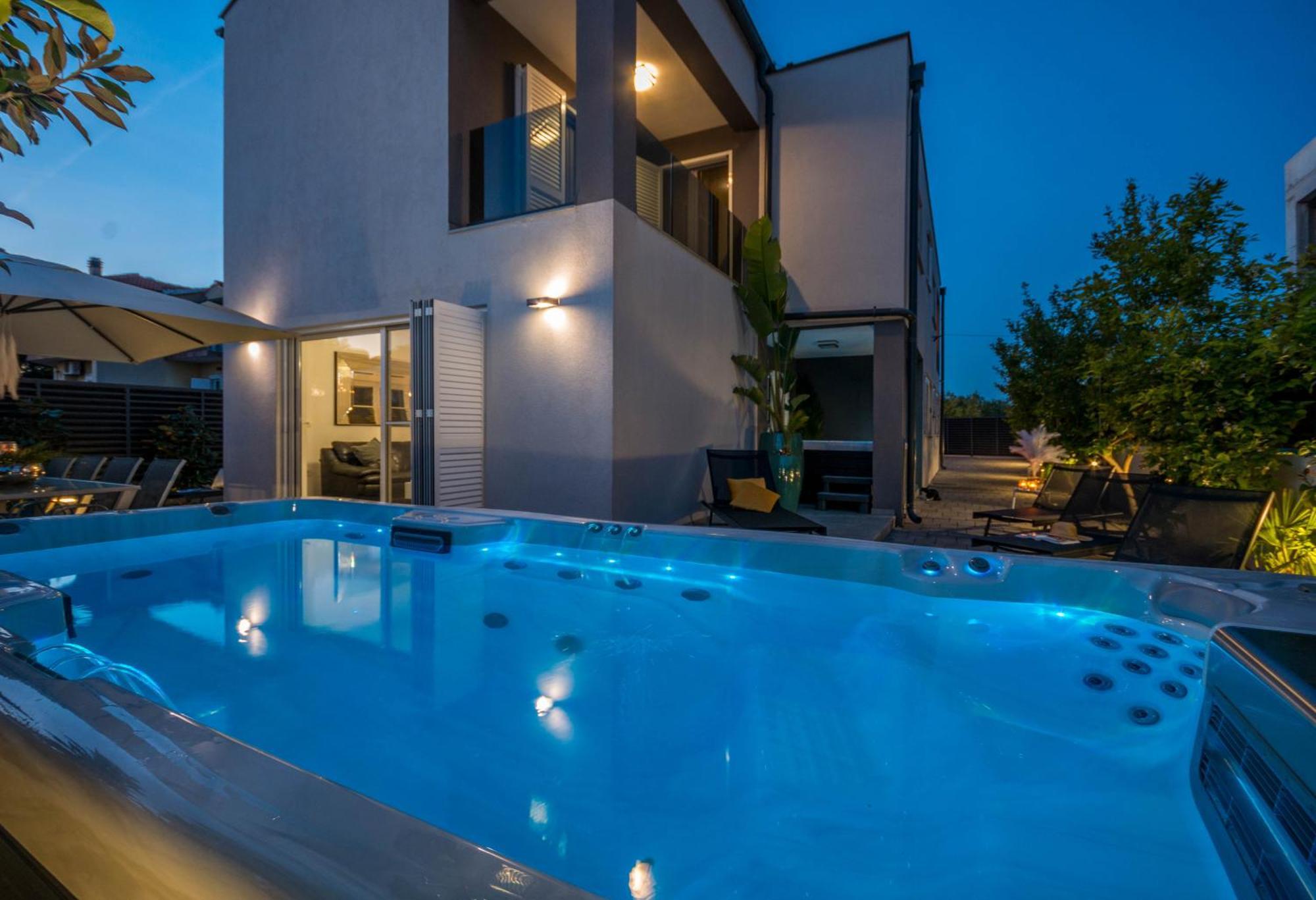 House With Pool Ledenko Apartment Biograd Na Moru Ngoại thất bức ảnh