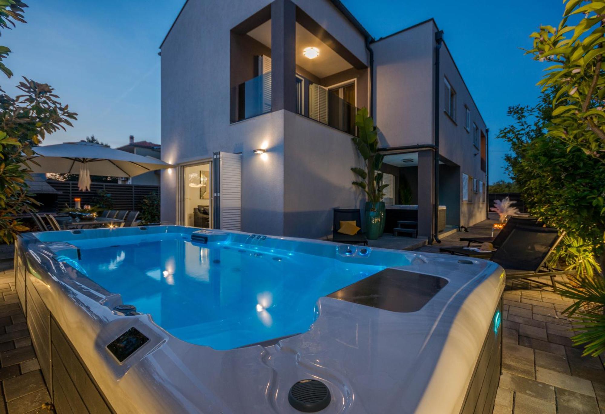 House With Pool Ledenko Apartment Biograd Na Moru Ngoại thất bức ảnh