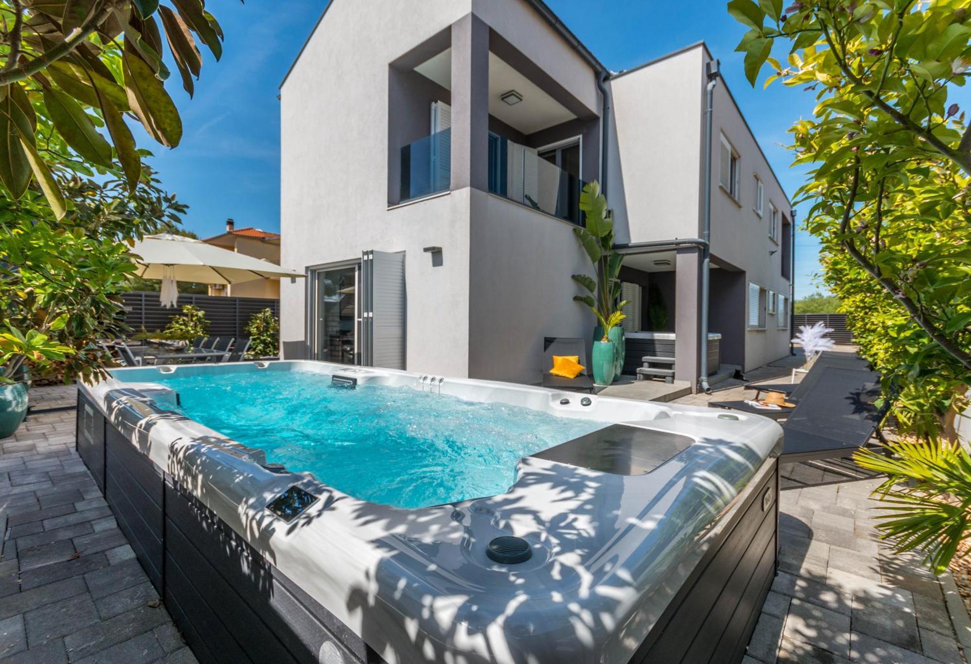 House With Pool Ledenko Apartment Biograd Na Moru Ngoại thất bức ảnh
