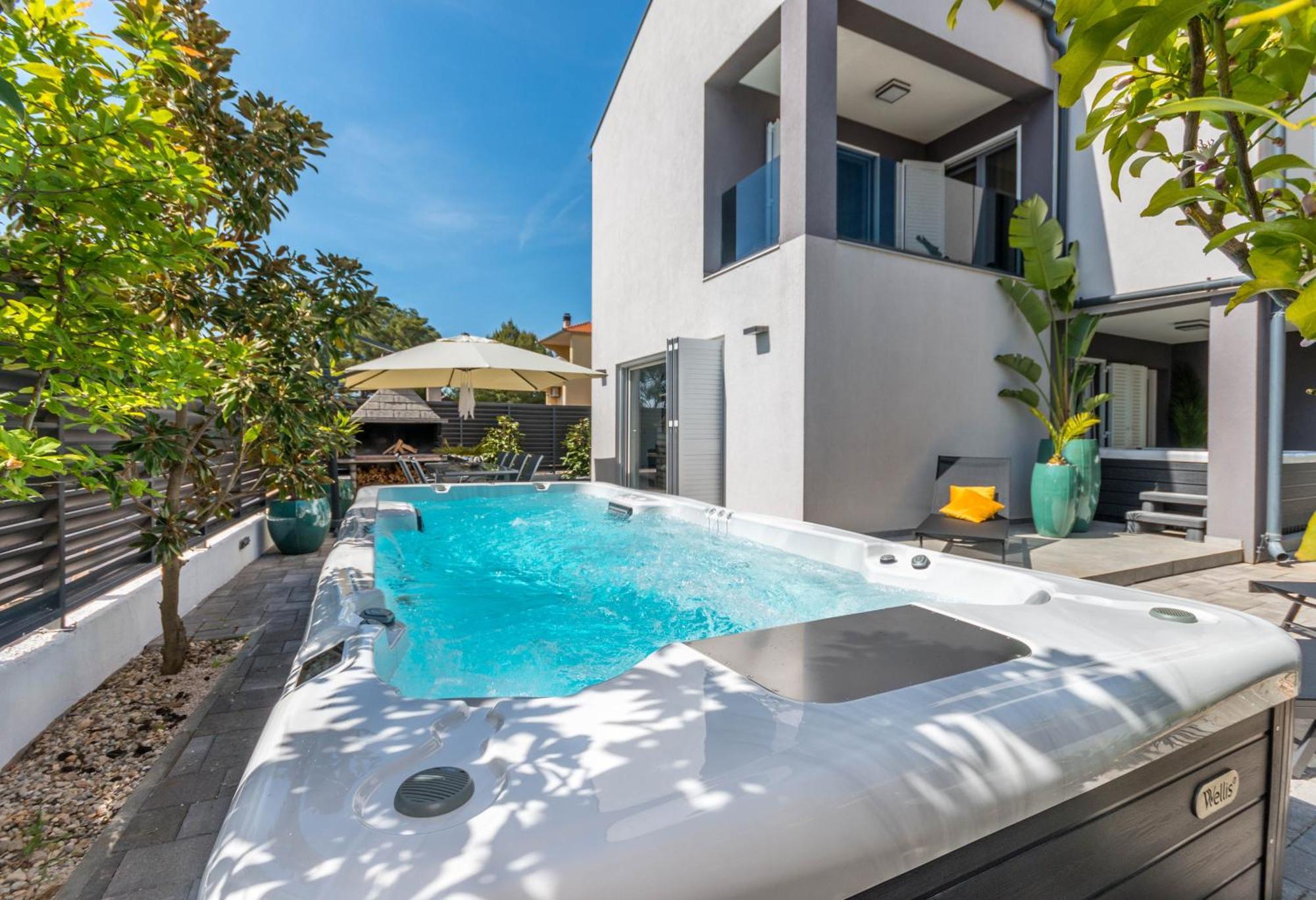 House With Pool Ledenko Apartment Biograd Na Moru Ngoại thất bức ảnh