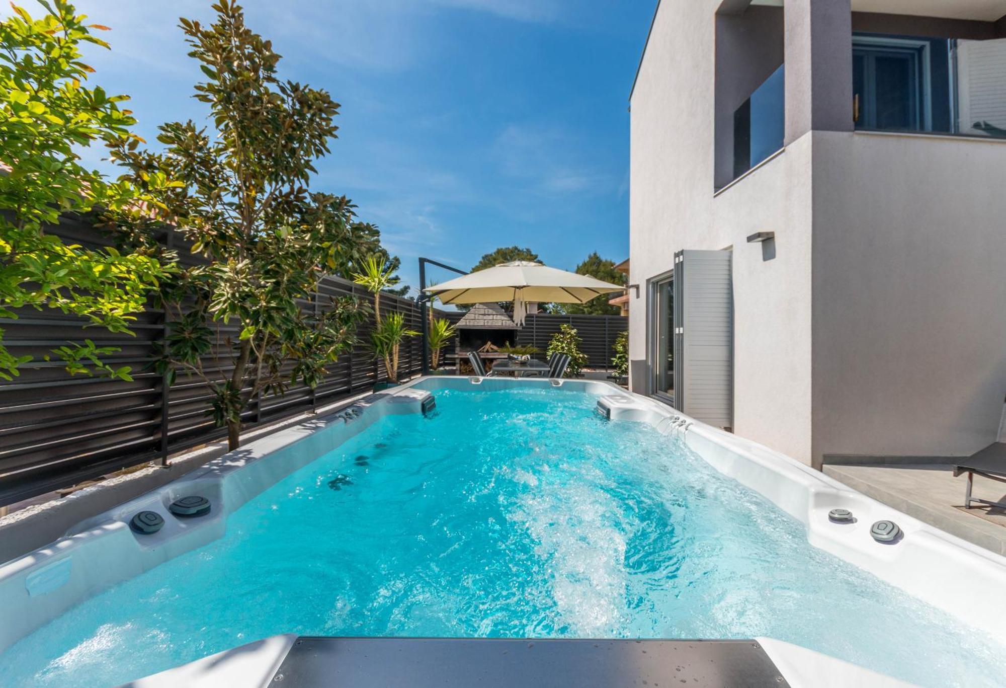 House With Pool Ledenko Apartment Biograd Na Moru Ngoại thất bức ảnh